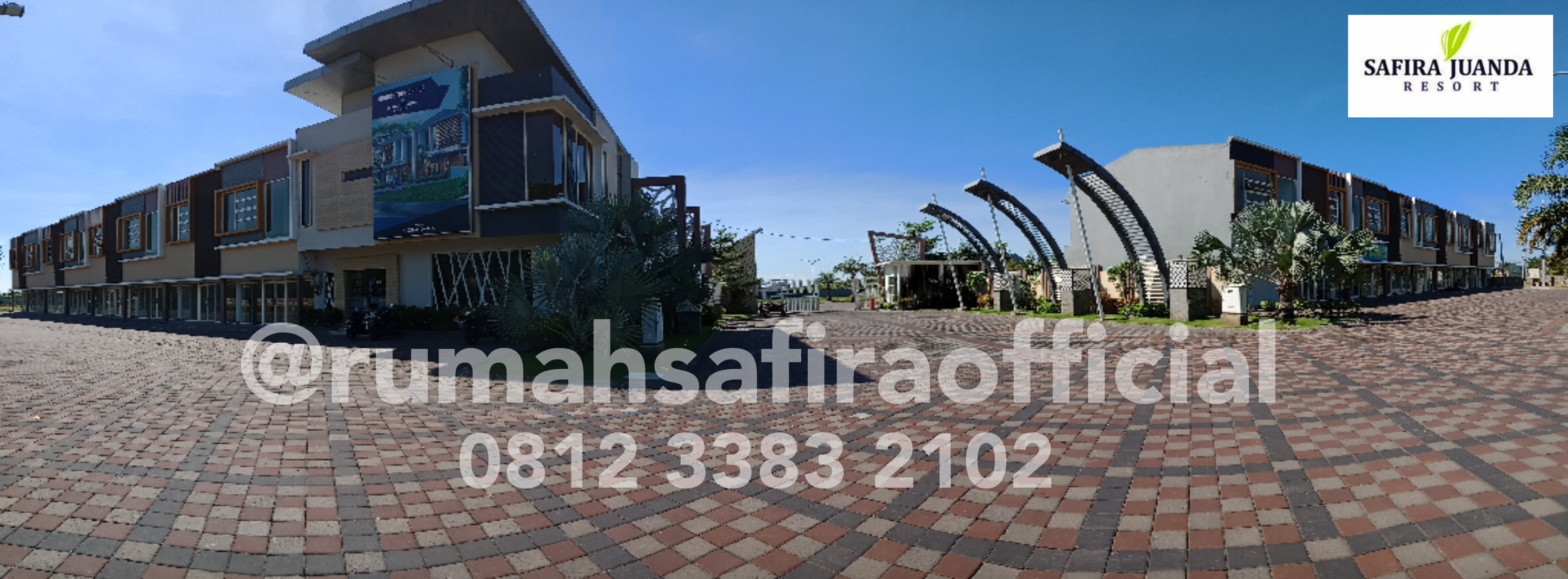 Safira Juanda Resort Gate Utama, Security Checking, 24 Jam
